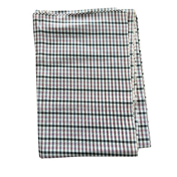 Vintage Heavy Fabric Lot of 6 Remnants Upholstery, Drapery, Pillow Covers 1950s - Picture 6 of 7